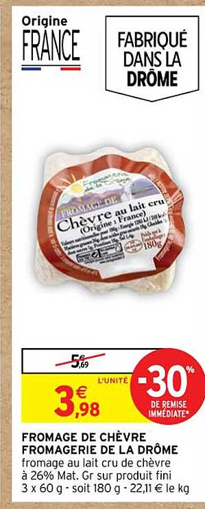 Fromage De Chèvre Fromagerie De La Drôme