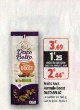 fruits secs formule boost daco bello