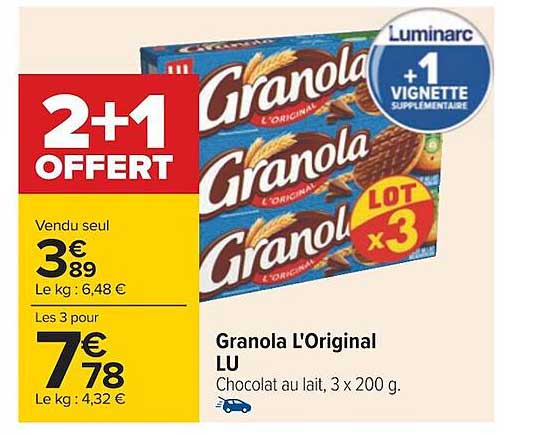 Granola L'original Lu