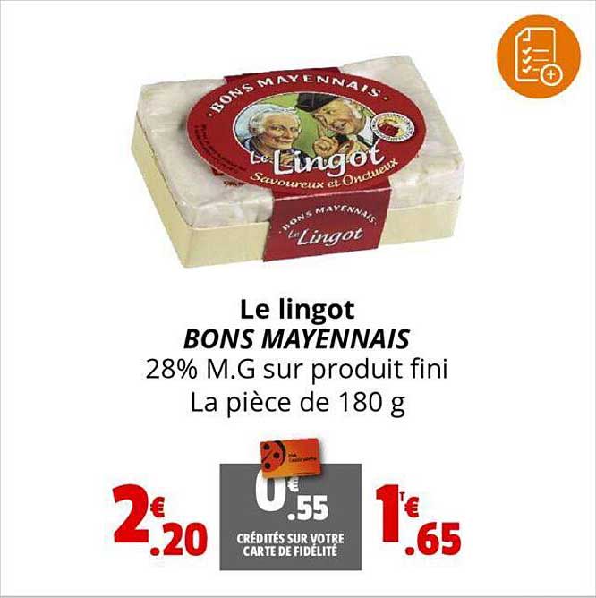 le lingot bons mayennais