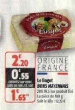 le lingot bons mayennais