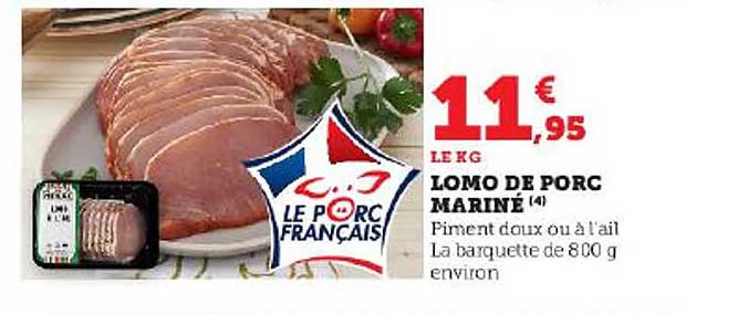 Lomo De Porc Mariné