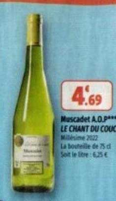 muscadet a.o.p. le chant du coucou