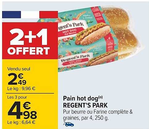 pain hot dog regent's park