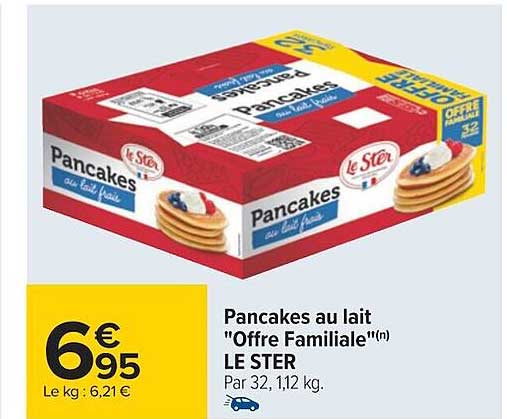 Pancakes Au Lait "offre Familiale" Le Ster