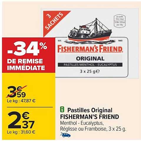 pastilles original fisherman's friend