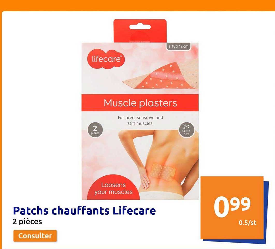patchs chauffants lifecare