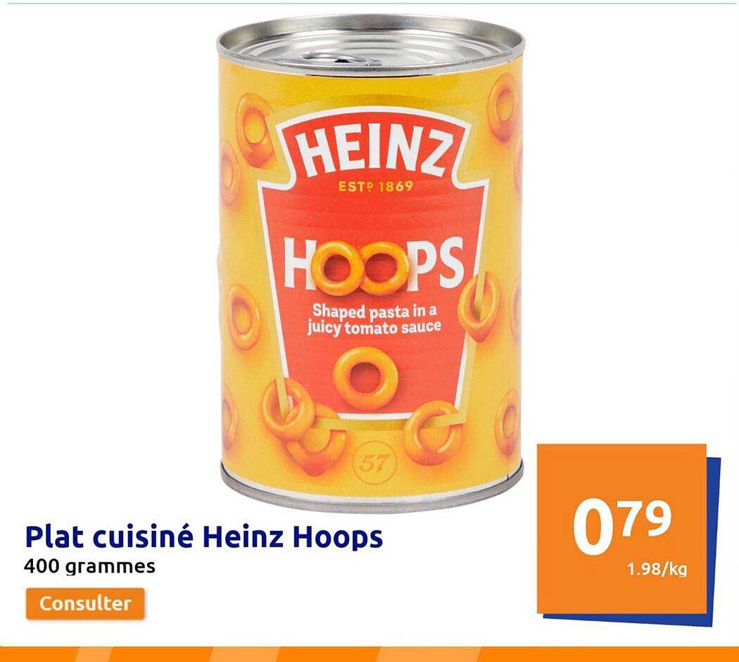 Plat Cuisiné Heinz Hoops