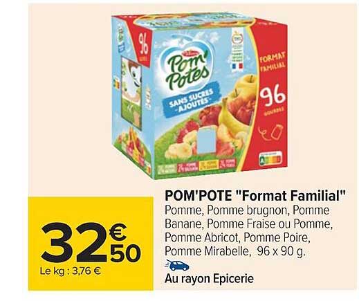 Pom'pote "format Familial"