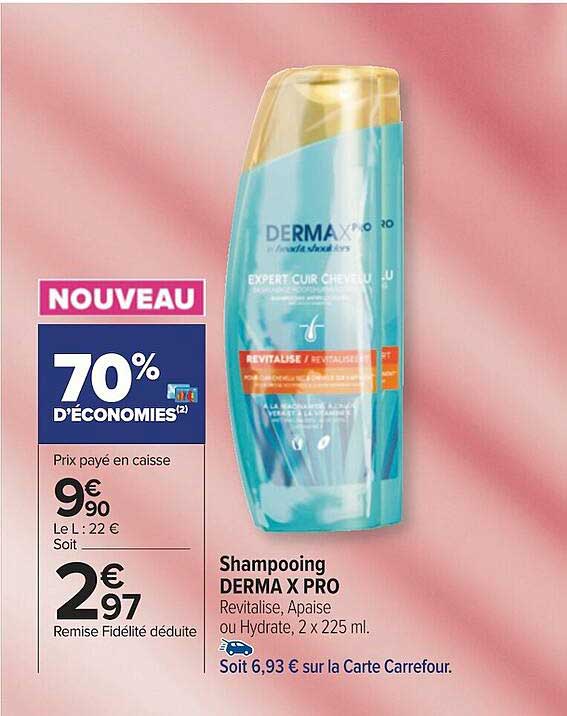 Shampooing Derma X Pro