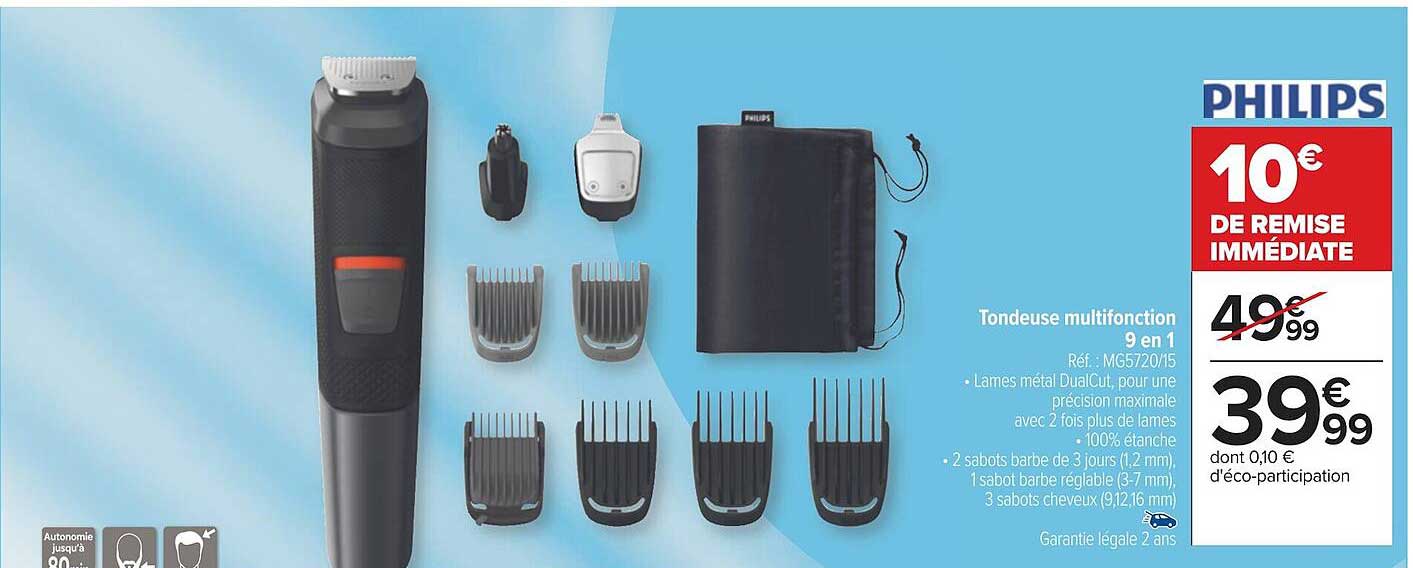 Tondeuse Multifonction 9 En 1 Philips