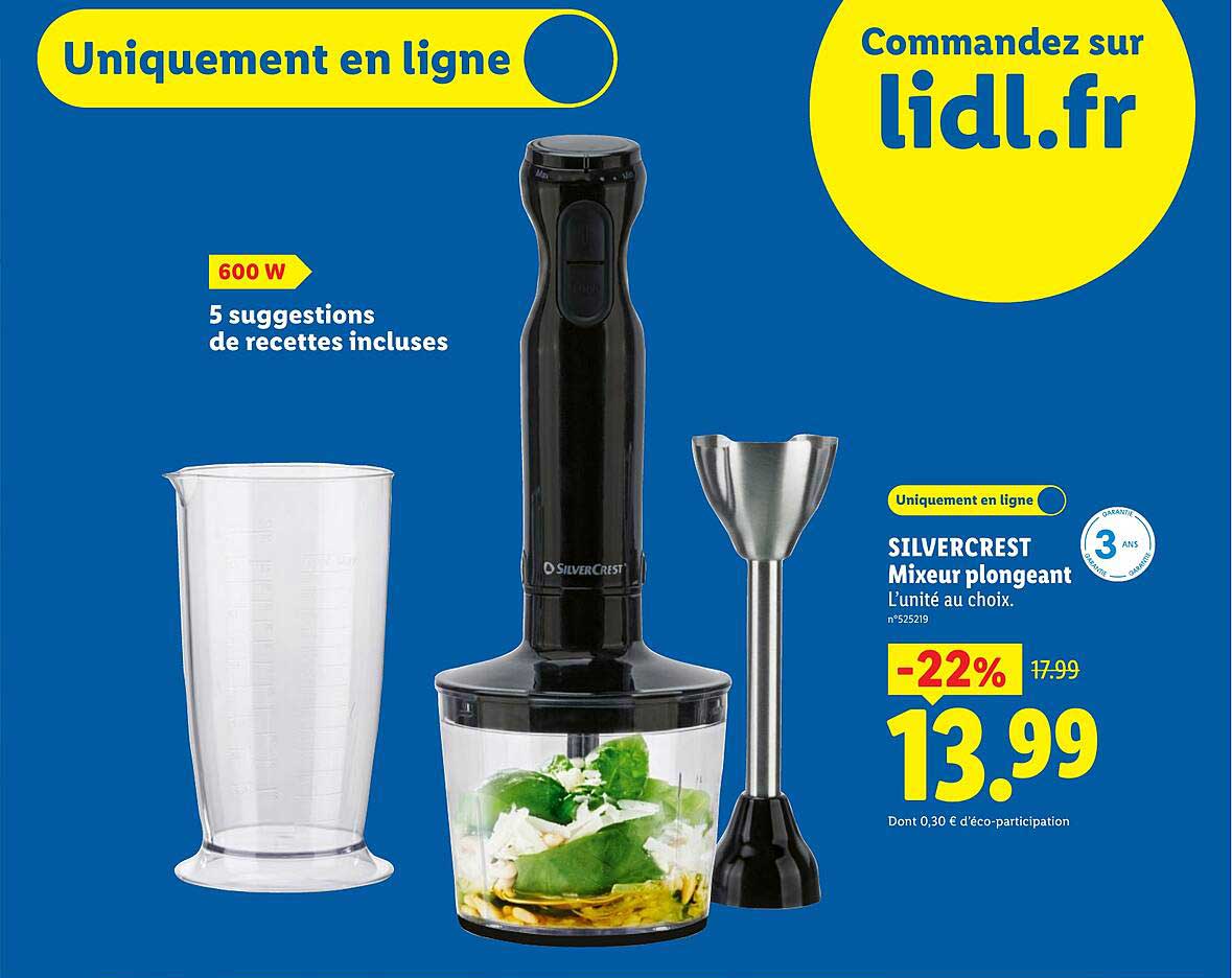 SILVERCREST Mixeur plongeant