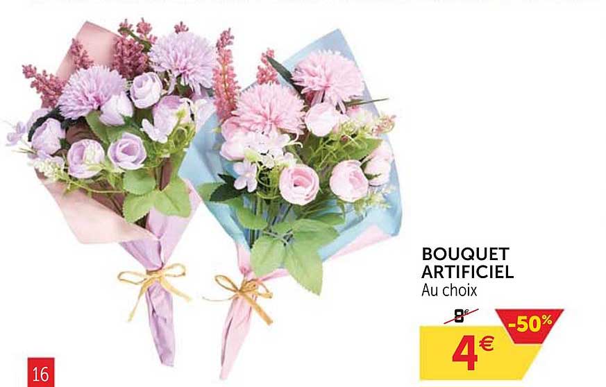 bouquet artificiel