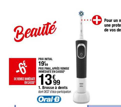 brosse à dents oral b