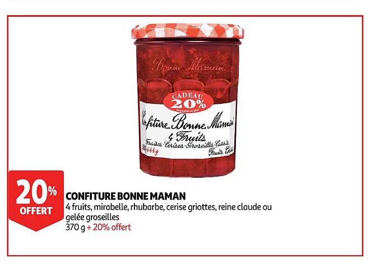confiture bonne maman