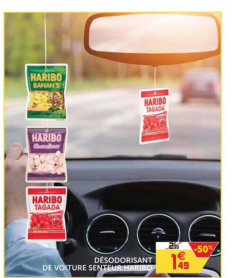 désodorisant de voiture senteur haribo