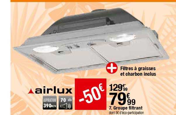 groupe filtrant airlux