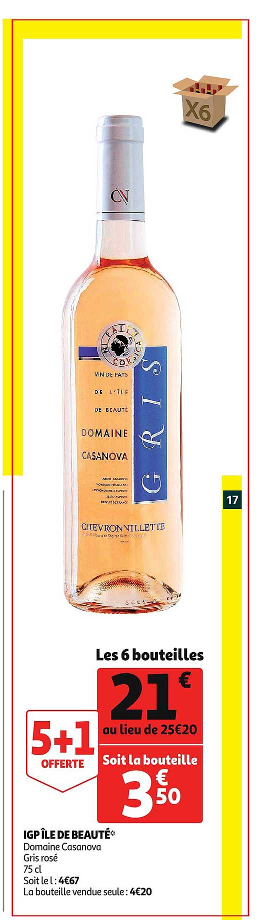 igp îles de beauté domaine casanova 5+1 offerte