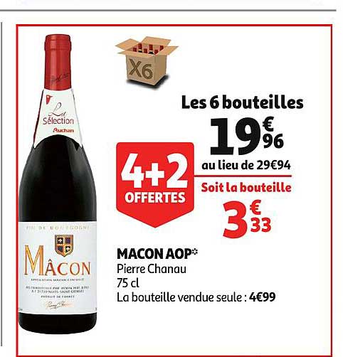 macon aop  pierre chanau  4+2 offertes