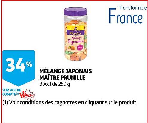 mélange japonais maître prunille