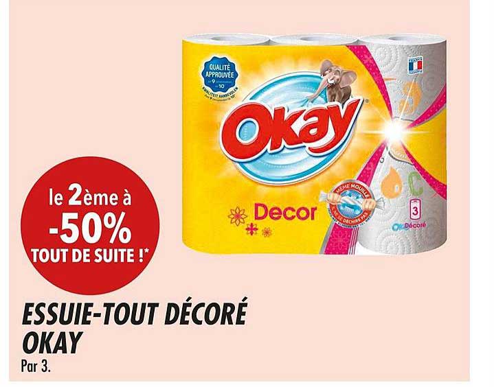 okay decor essuie tout le 2ème -50%