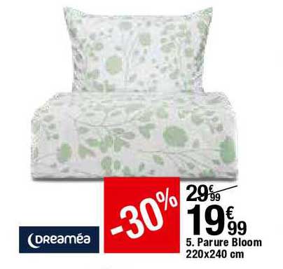 parure bloom 220x240 cm dreaméa