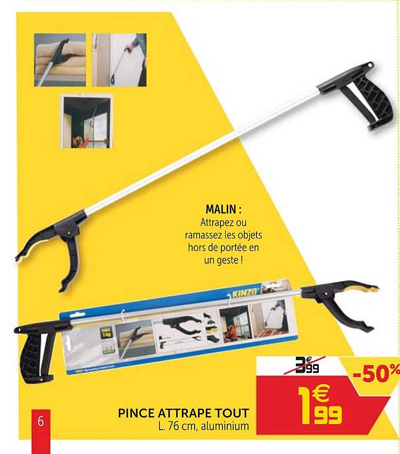 pince attrape tout
