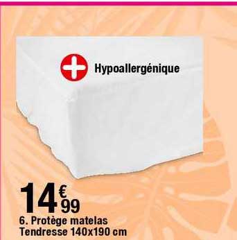 protège matelas tendresse 140x190 cm