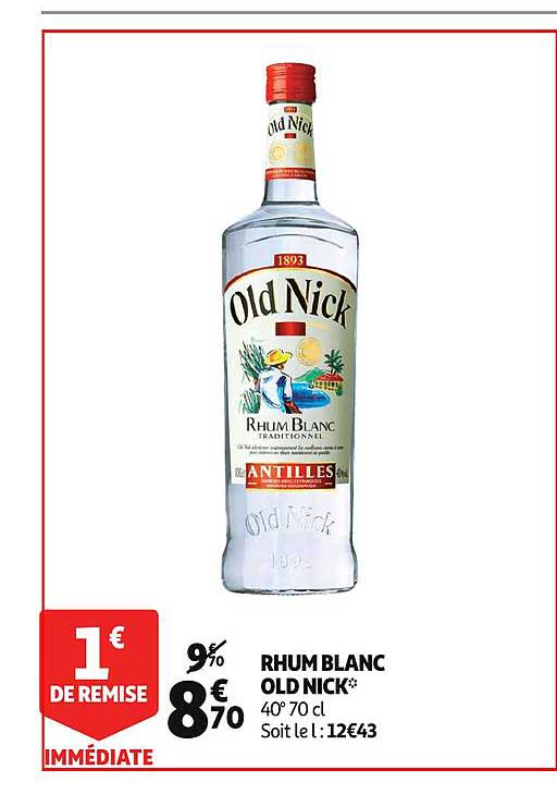 rhum blanc old nick