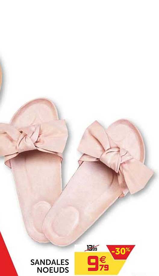 sandales noeuds