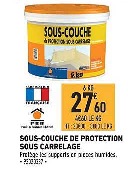 Sous Couche De Protection Sous Carrelage
