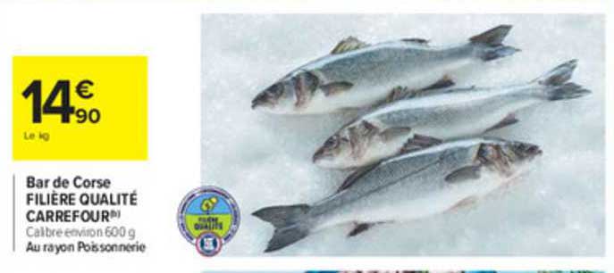 Bar De Corse Filière Qualité Carrefour