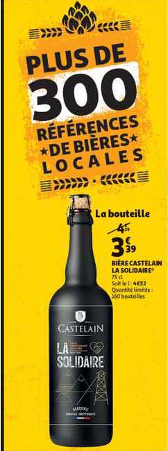 bière castelain la solidaire