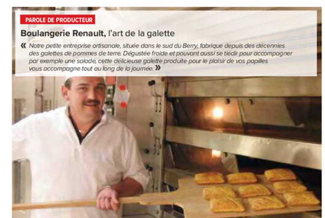 boulangerie renaut, l'art de la galette