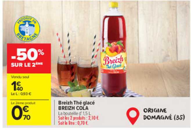 Breizh Thé Glacé Breizh Cola