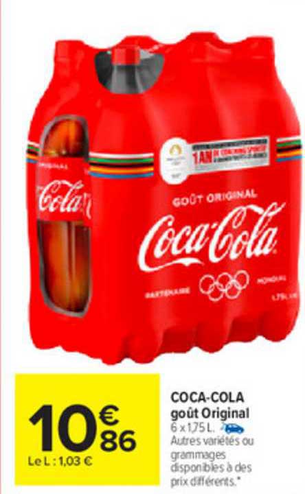 coca-cola goût original