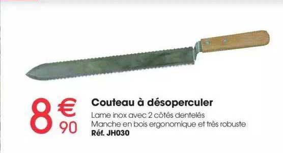 couteau à désoperculer