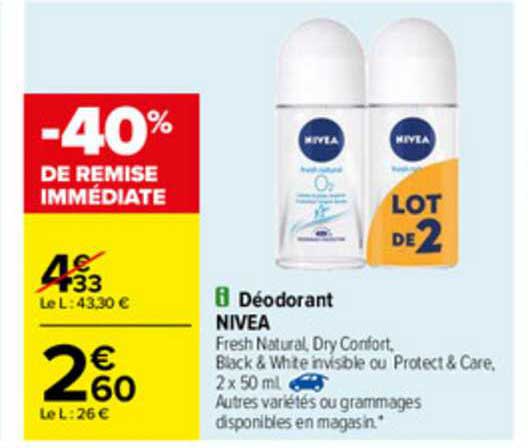 Déodorant Nivea