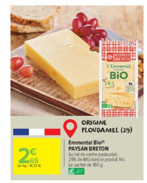 emmental bio paysan breton