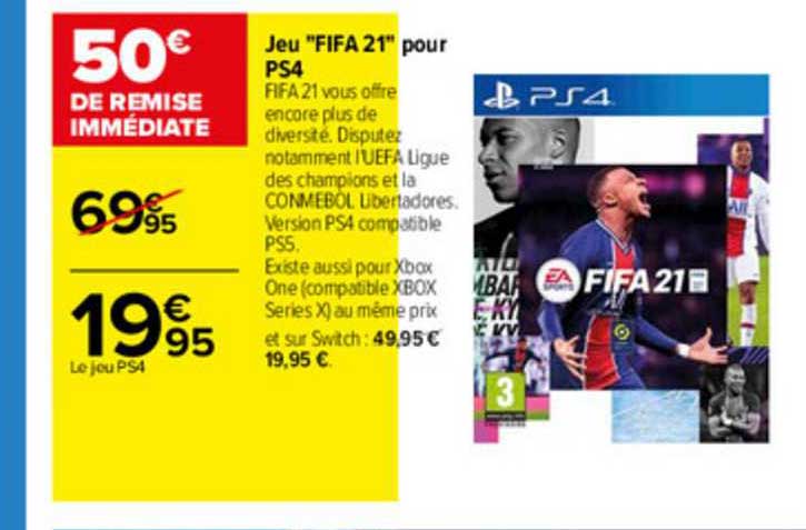 Jeu "fifa 21" Pour Ps4