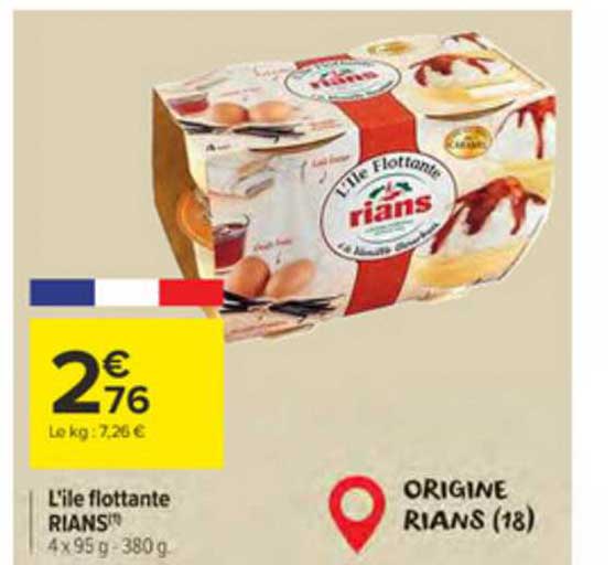 L'île Flottante Rians