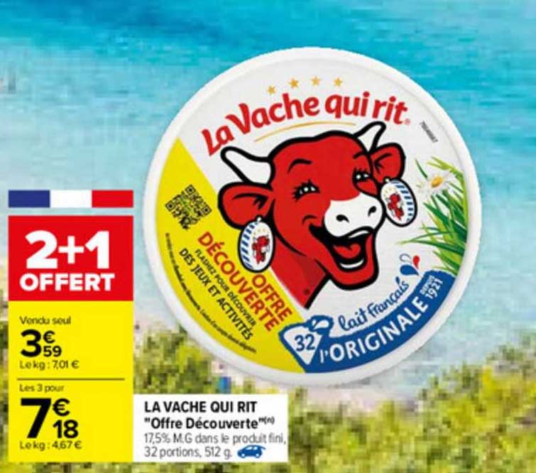 la vache qui rit "offre découverte"