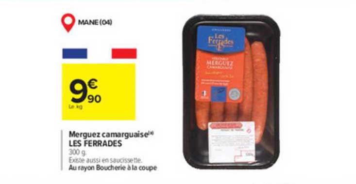 merguez camarguaise les ferrades