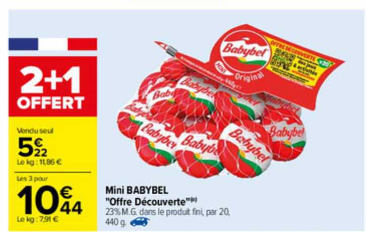 Mini Babybel "offre Découverte"