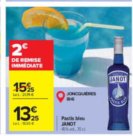 Pastis Bleu Janot