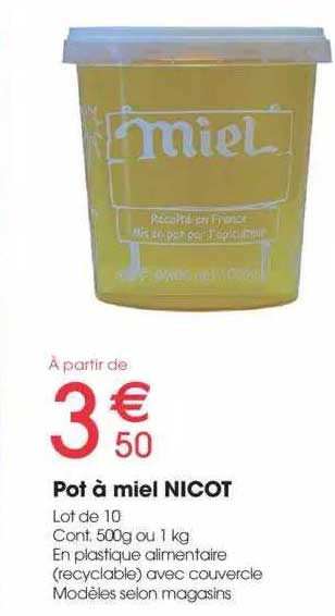 pot à miel nicot