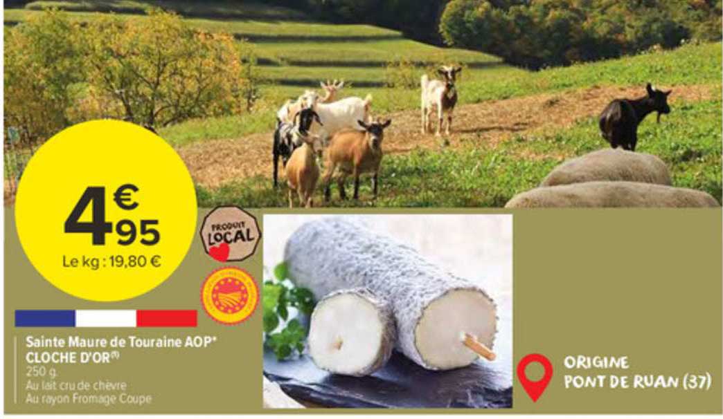 sainte maure de touraine aop cloche d'or