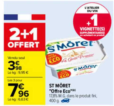 St Môret "offre éco"