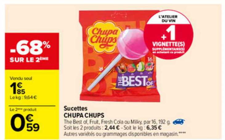 sucettes chupa chups