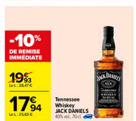 Tennessee Whiskey Jack Daniels
